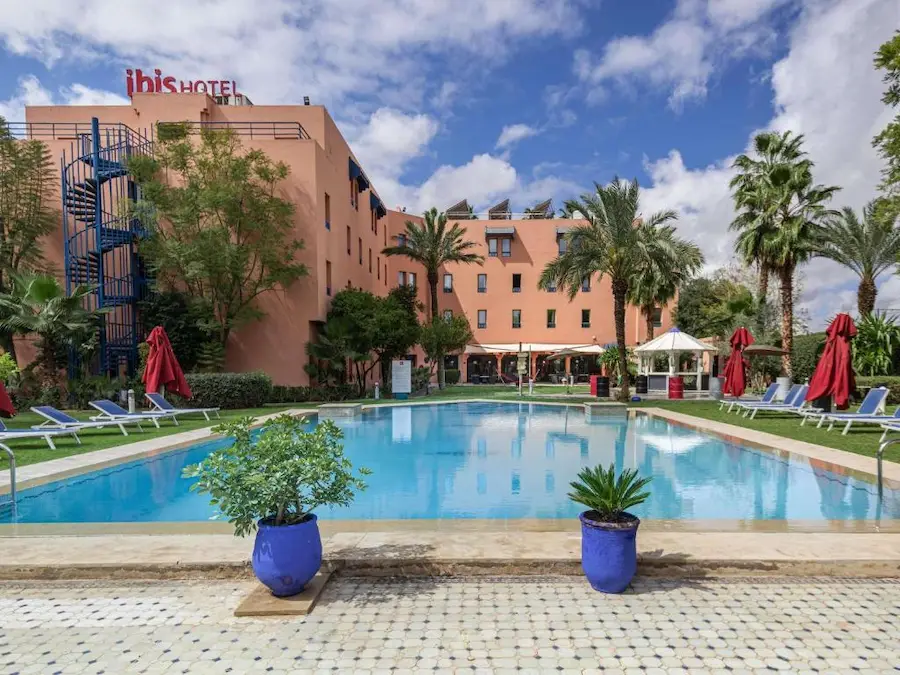 ibis Marrakech Centre Gare outdoor swimming pool