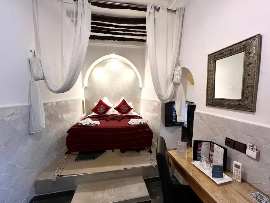 Riad Jnan El Cadi romantic riad in Marrakech Medina