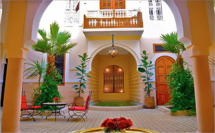 Riad Rabahsadia romantic riad in Marrakech Medina