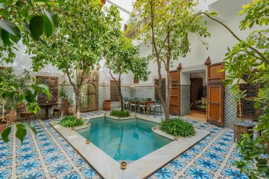 Riad Yamina 52 swimming pool in Marrakech Medina