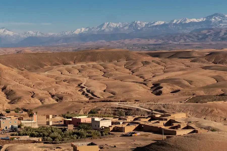 Zagora desert dunes Morocco