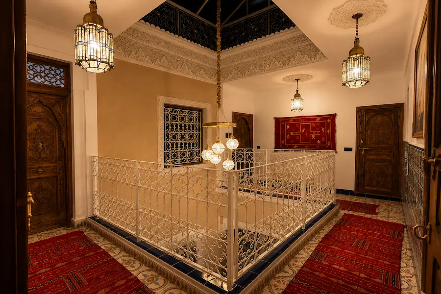 Riad Lalla Aicha in Medina, Znikat Rahba (12 min walk to Secret Garden)
